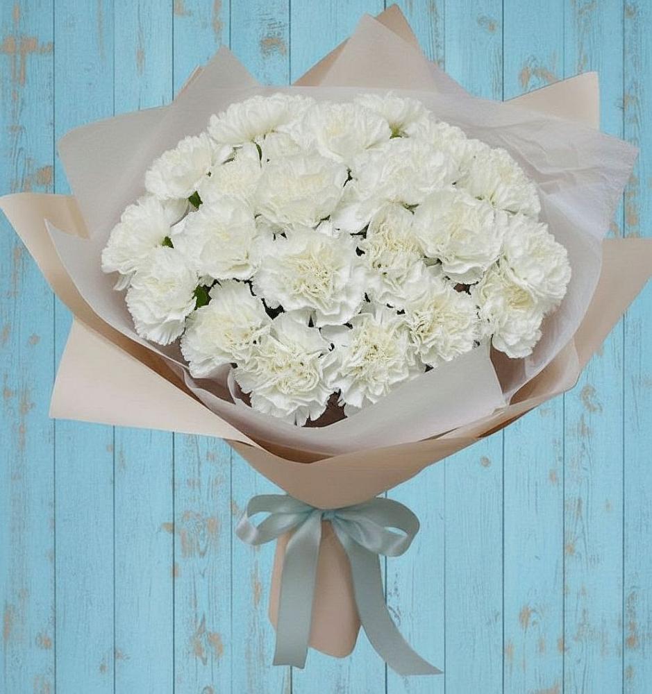 Букет цветов из: Гвоздики в Осташкове