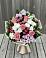 Букет цветов из: Альстромерии, Гвоздики, Розы и Хризантемы в Осташкове