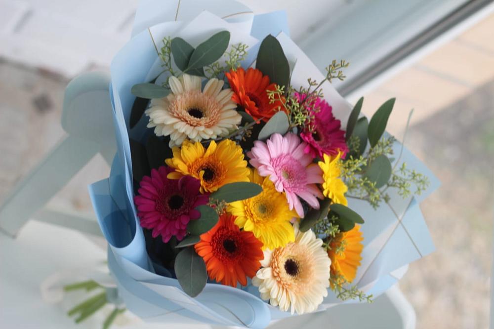 Букет цветов из: Герберы в Осташкове