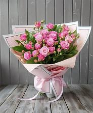Букет Розовый кустик в Осташкове