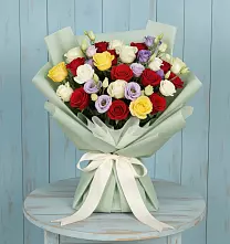 Букет цветов из:  Розы в Осташкове