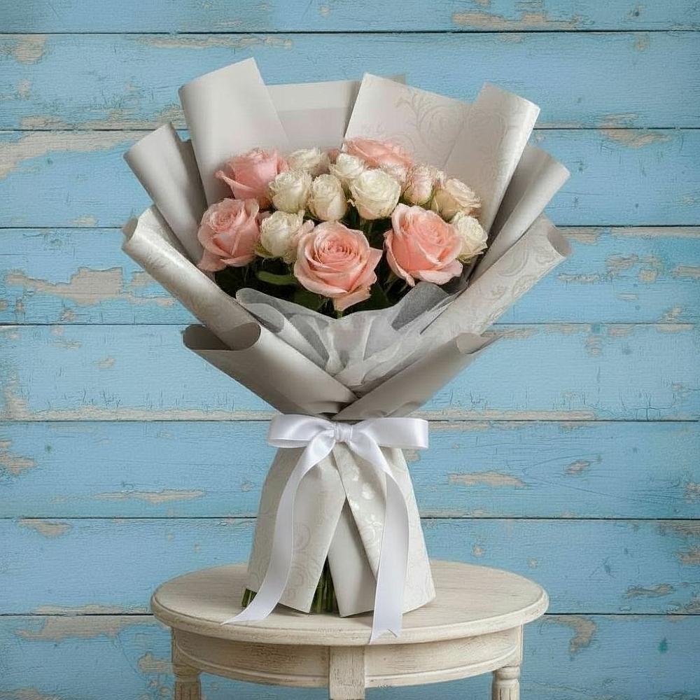Букет цветов из: Розы в Осташкове