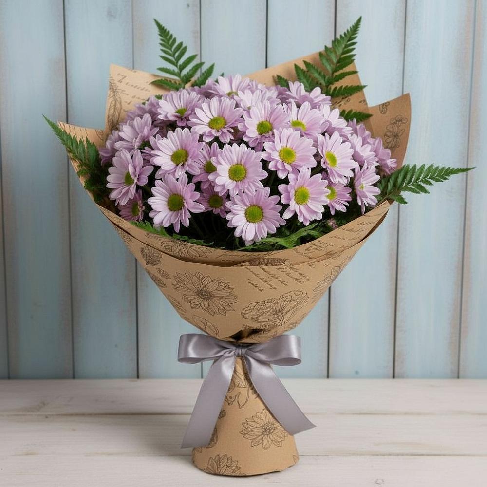 Букет цветов из: Хризантемы в Осташкове