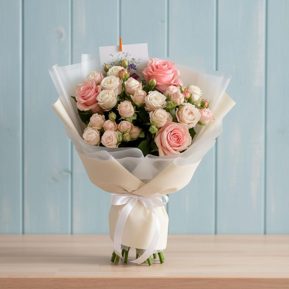 Букет цветов из: Розы в Осташкове