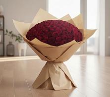 Букет 101 Красная роза в Осташкове