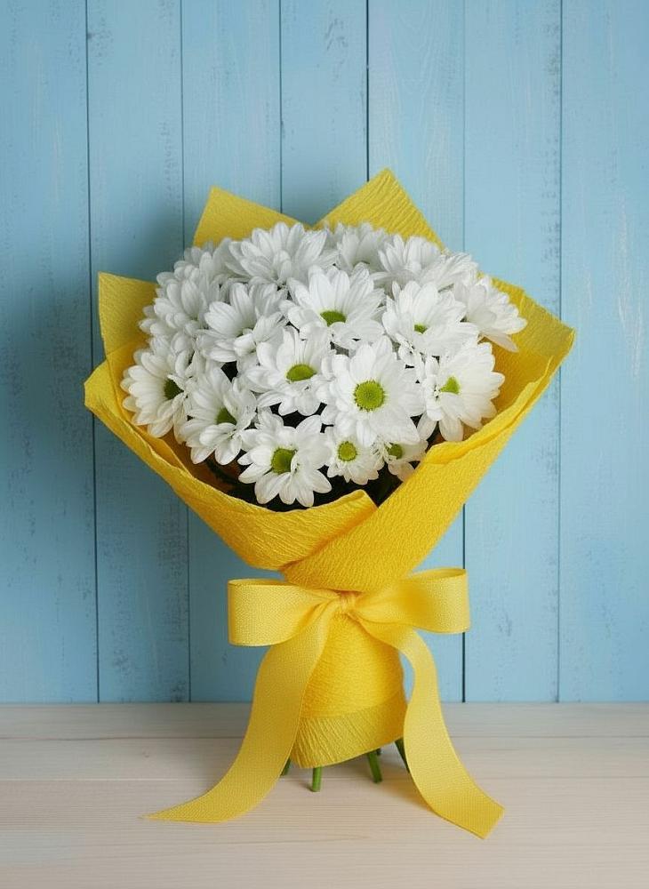 Букет цветов из: Хризантемы в Осташкове