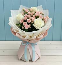 Букет цветов из:  Розы в Осташкове