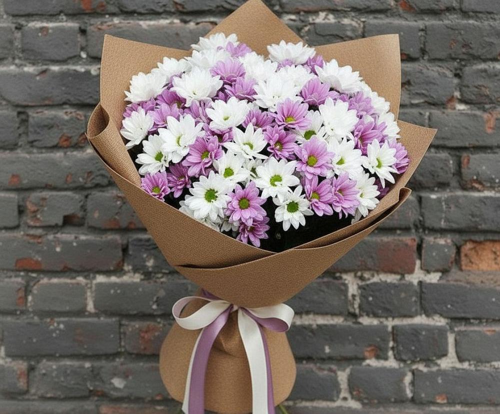 Букет цветов из: Хризантемы в Осташкове