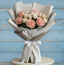 Букет цветов из:  Розы #REPLACE_PRED# Осташкове