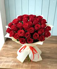 Букет 29 Красных роз в Осташкове