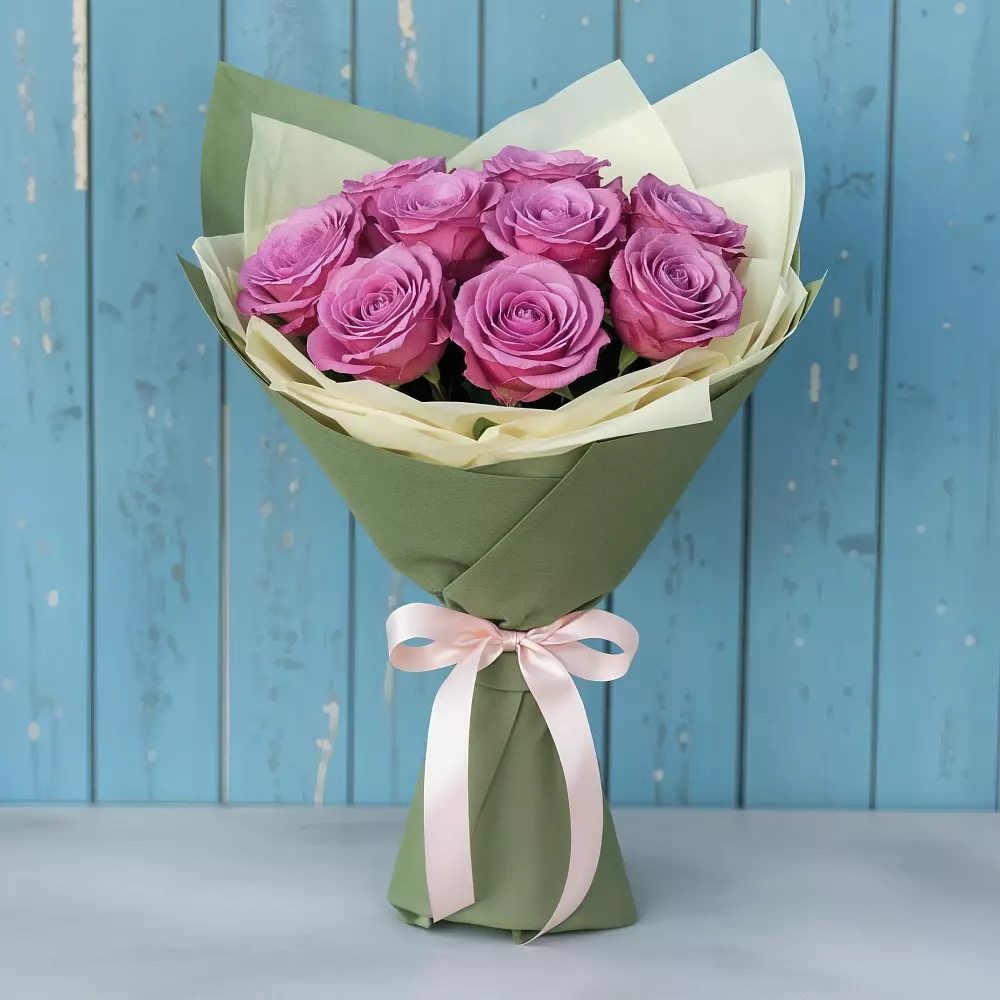 Букет Розы Фёрст Леди в Осташкове