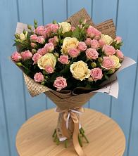 Букет цветов из:  Розы в Осташкове