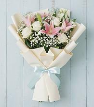 Букет цветов из:  Лилии в Осташкове