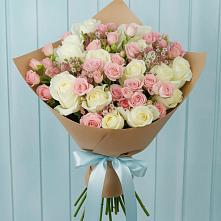 Букет цветов из:  Розы в Осташкове